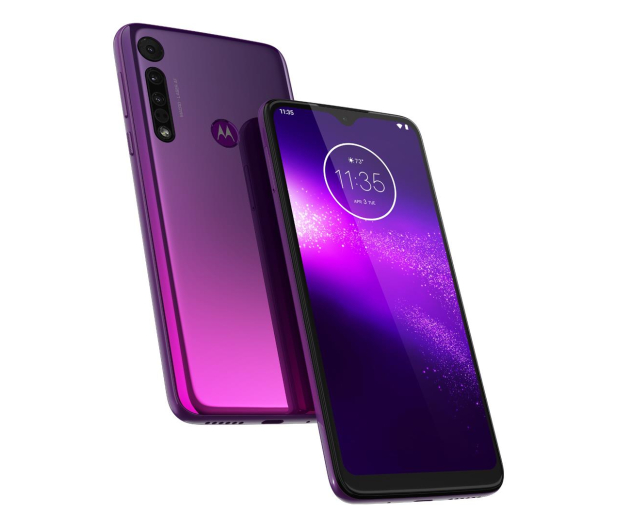 Motorola One Macro 4/64GB Dual SIM IPX2 Ultra Violet + etui - 527986 - zdjęcie 10